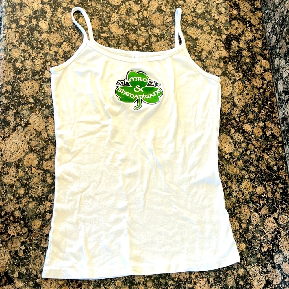 5/$20** Shamrocks & Shenanigans Tank Top